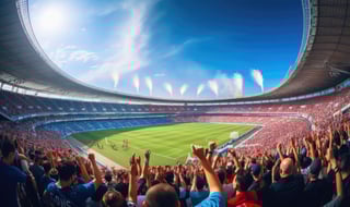  AFCON Crowd Celebrating