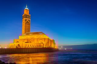 Hassan II Mosque in Casablanca