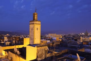 Medina of Fes at Night