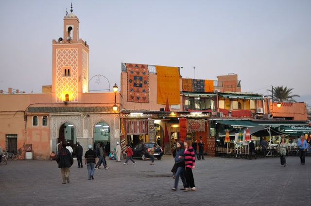 El Fnaa Square In Marrakesh