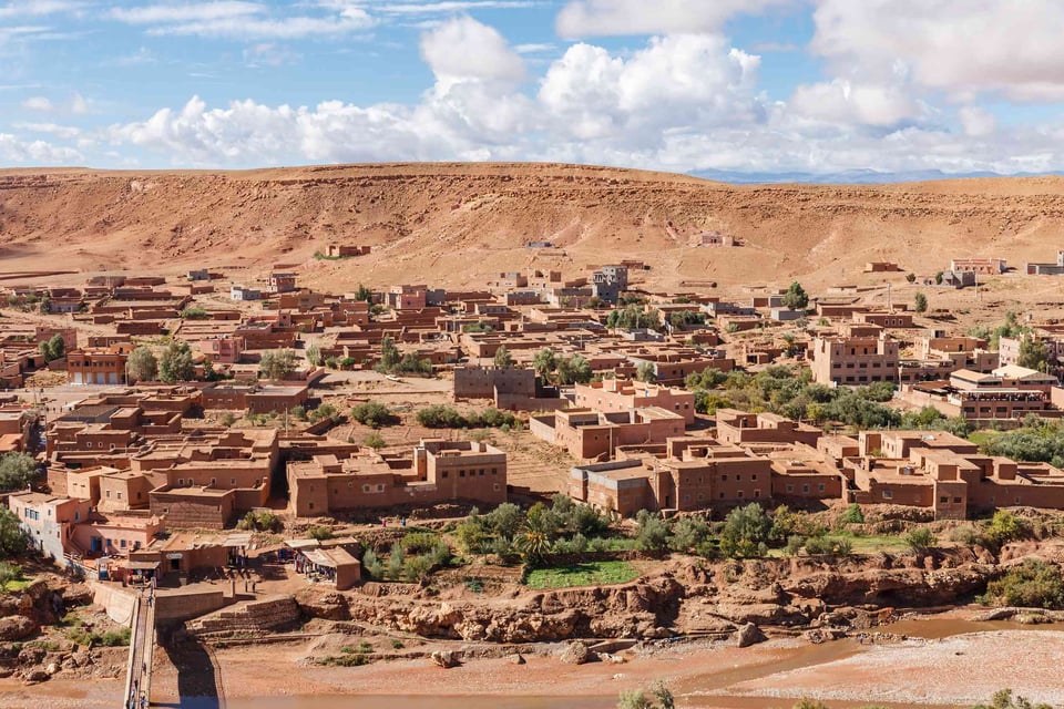 A Nice And Quiet Village In Morocco
