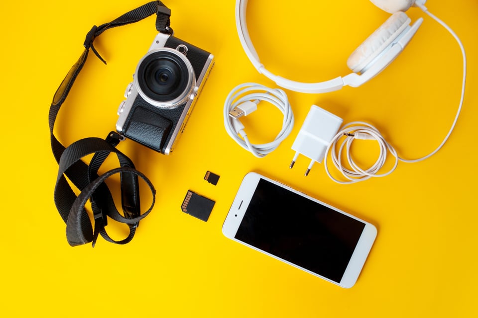Camera Headphones Phone And Accessories