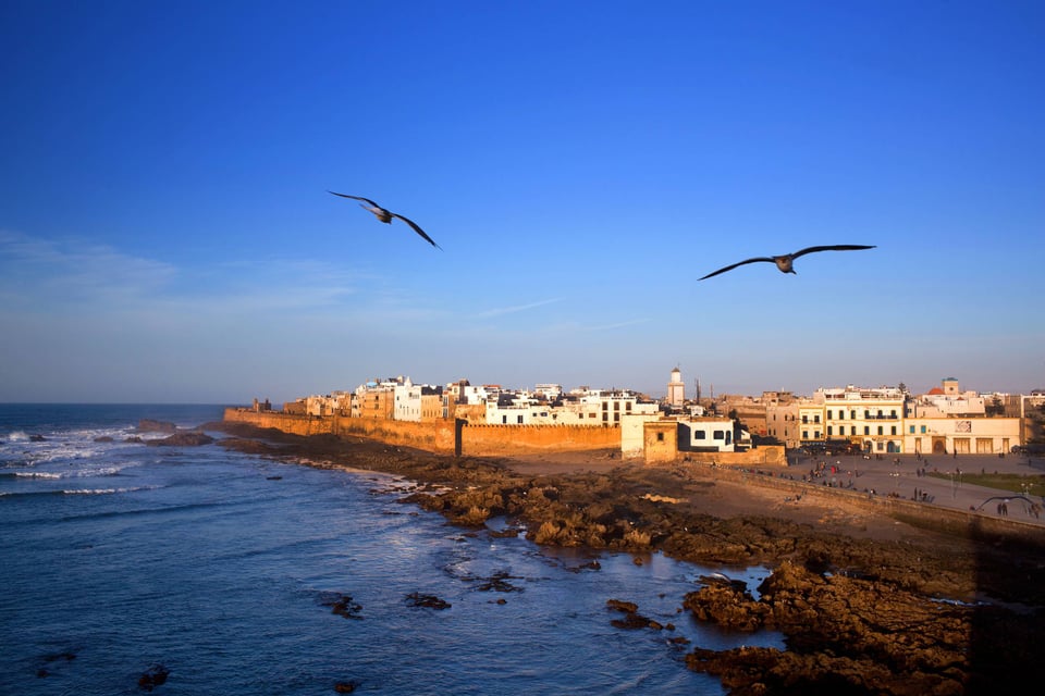 Essaouira Fortress In Morocco On The Atlantic Coast