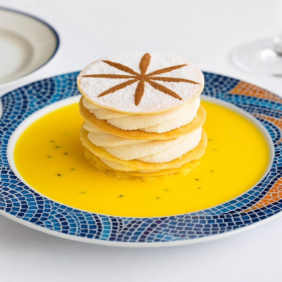 Moroccan Bstilla Au Lait Dessert