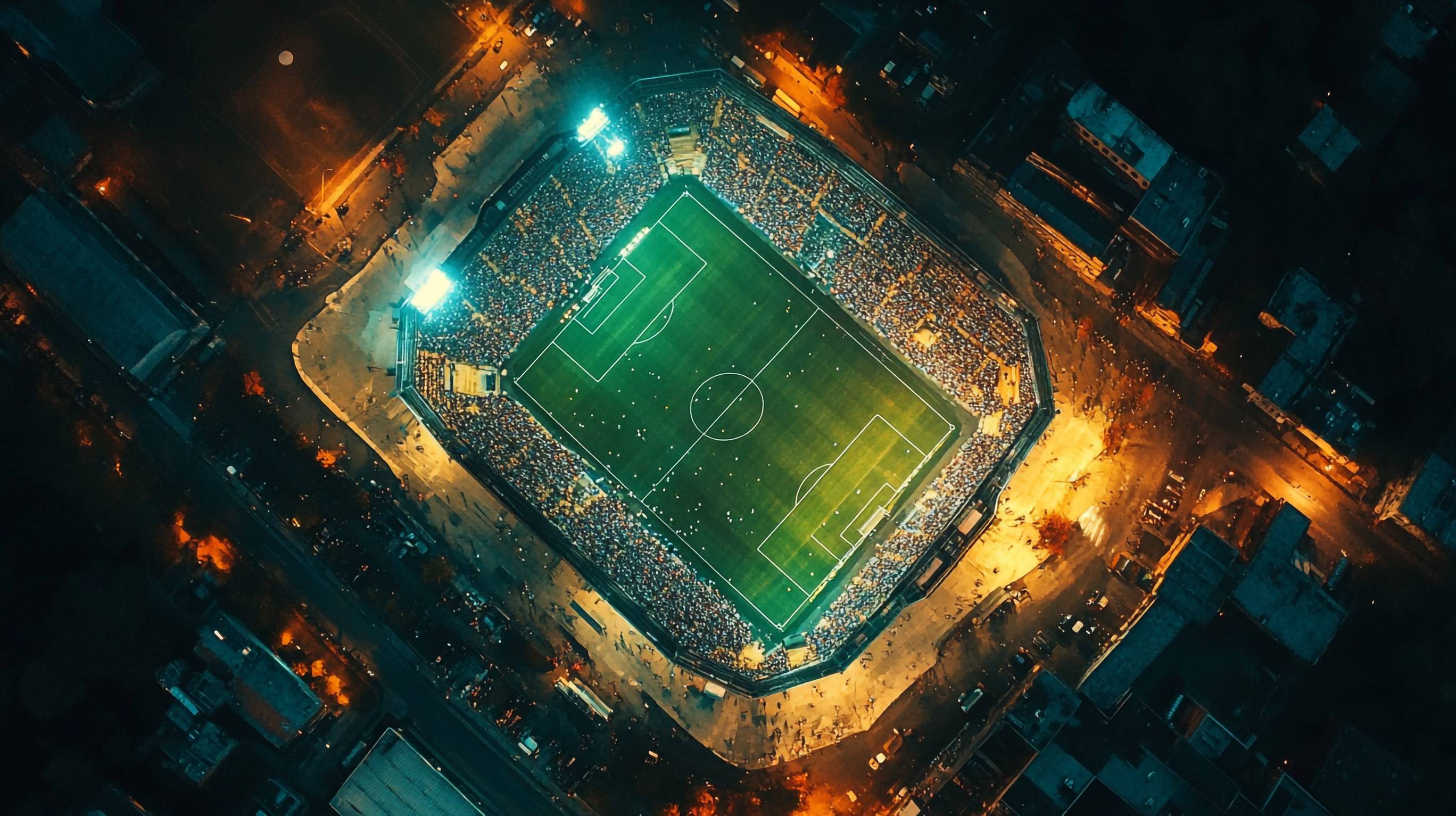 Football Stadium View